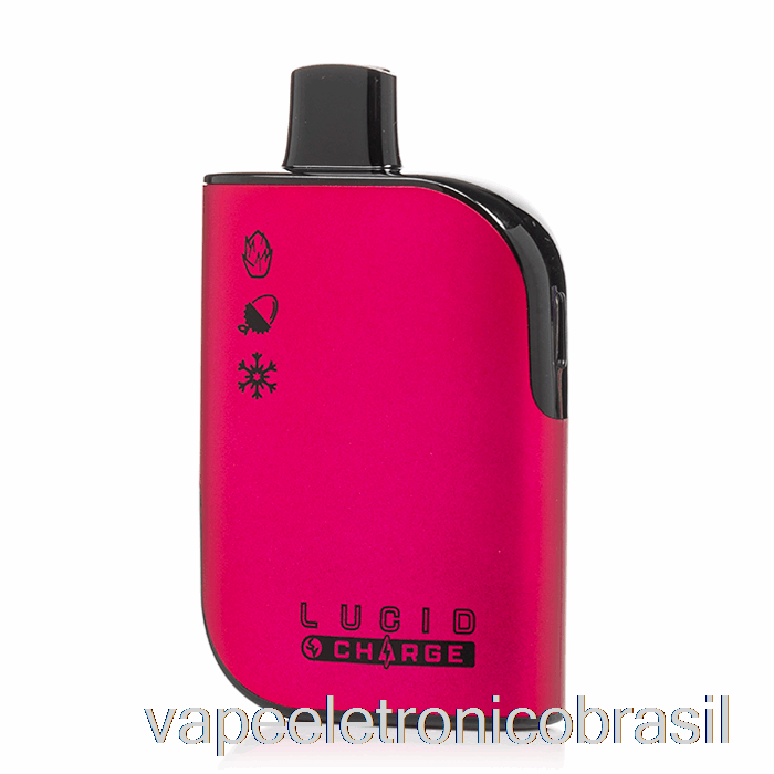 Vape Recarregável Lucid Charge 7000 Descartável Dragonfruit Lichi Ice